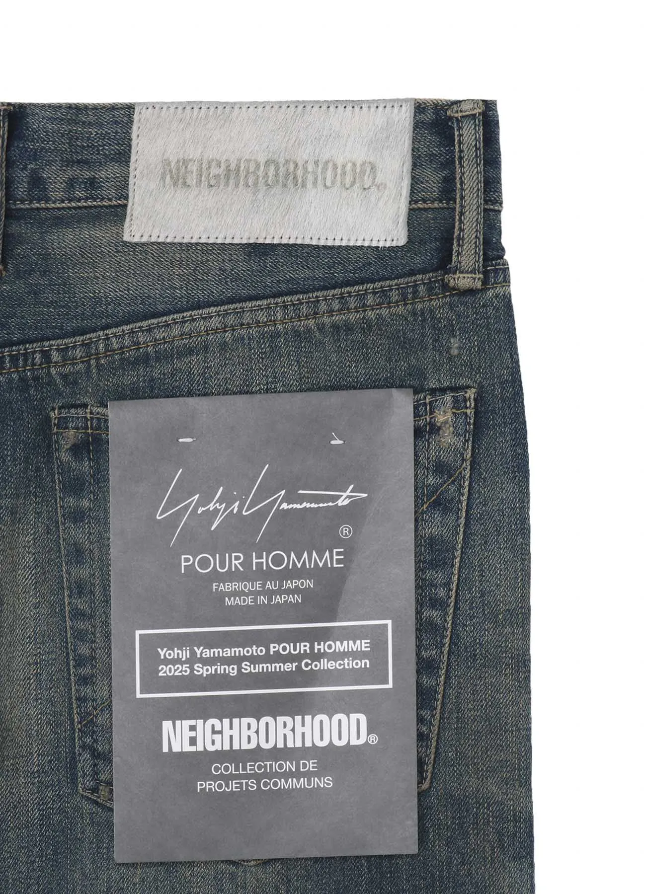 Yohji Yamamoto x NEIGHBORHOOD SAVAGE DENIM DP BASIC PANTS　